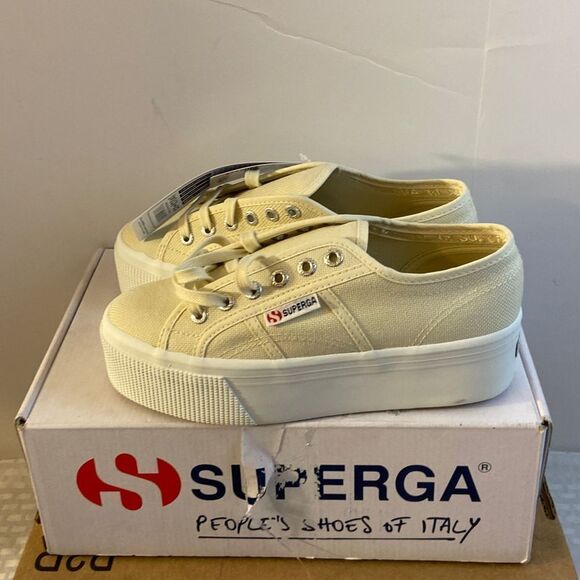 Superga ltaly sneakers shoes size 6 - Picture 1 of 6
